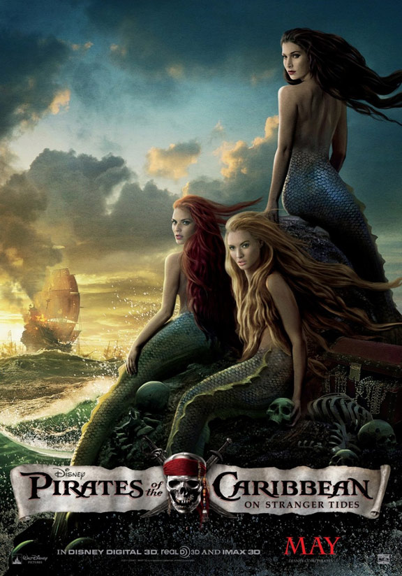 Pirates of the Caribbean: On Stranger Tides (2011) Poster 