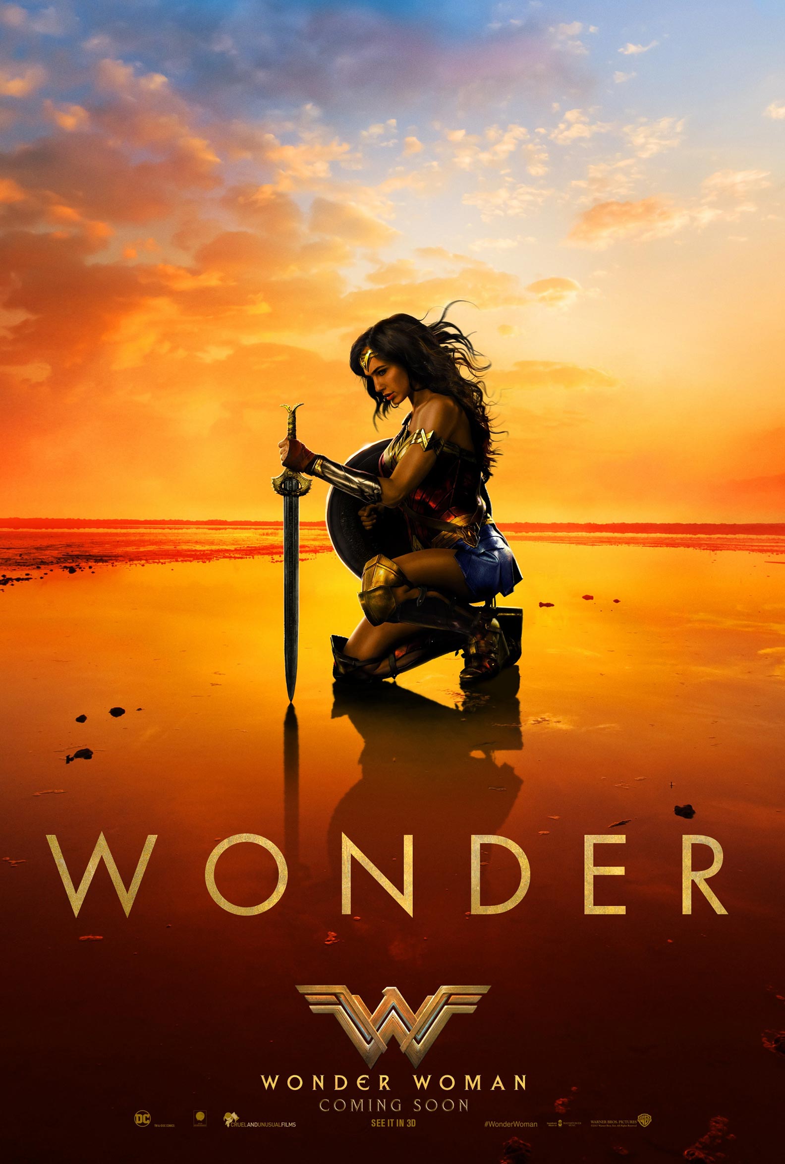 Image result for wonder woman poster