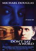 Don't Say a Word (2001) Poster #1 Thumbnail