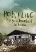 How I Live, as You Wanted to Know (2014) Poster #1 Thumbnail