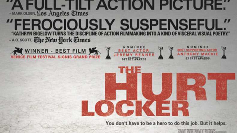 The hurt room. Hurt Locker poster.